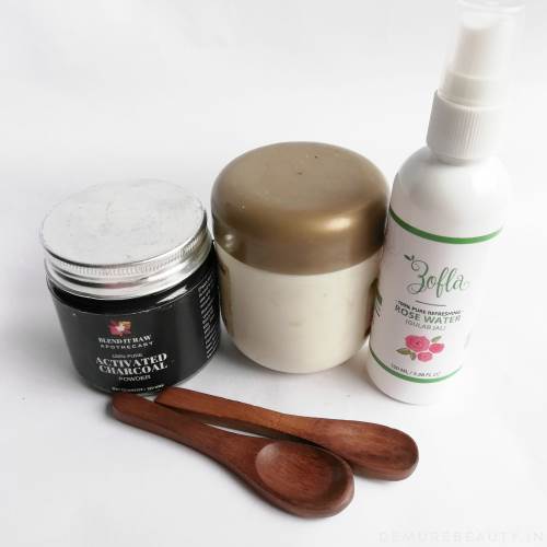 diy charcoal mask