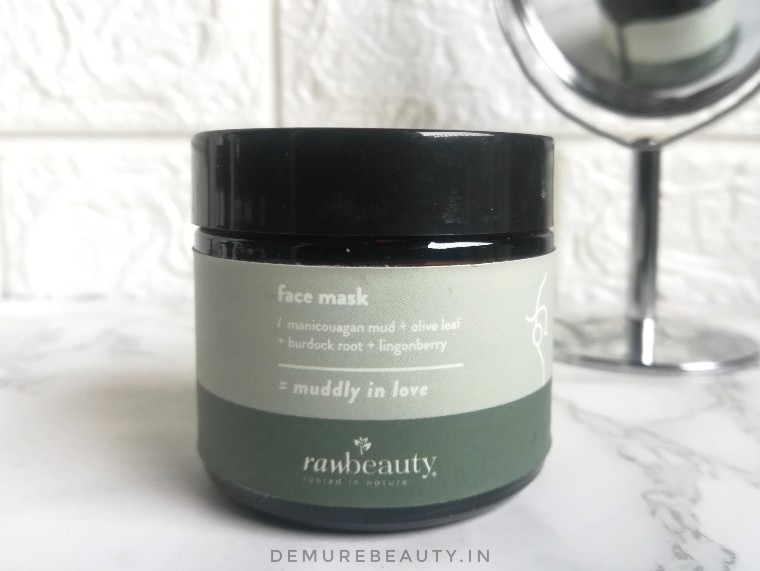 Raw Beauty Muddly In Love Face Mask Review - Demure Beauty